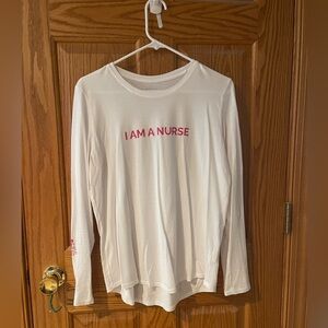 I Am a Nurse Figs underscrub tshirt